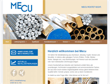 Tablet Screenshot of mecu.de